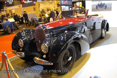 1938 Bugatti Type 57C Cabriolet Gangloff 